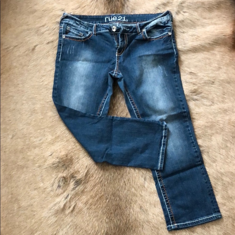 Rue 21 denim capris